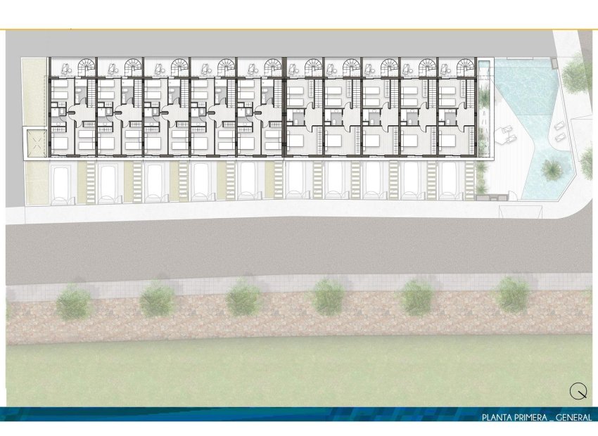 Nieuwbouw Woningen - Rijwoning -
Pilar de la Horadada - pueblo