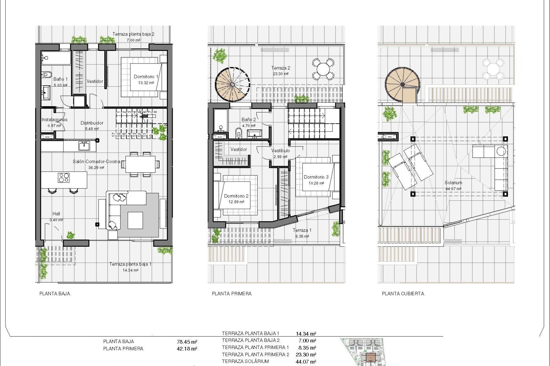 Nieuwbouw Woningen - Rijwoning -
Polop - PAU1