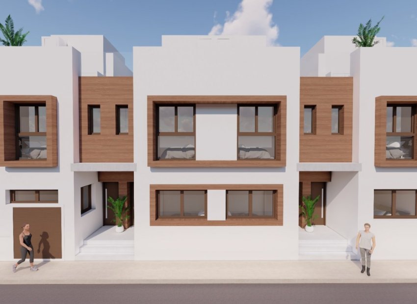 Nieuwbouw Woningen - Rijwoning -
San Javier - pueblo