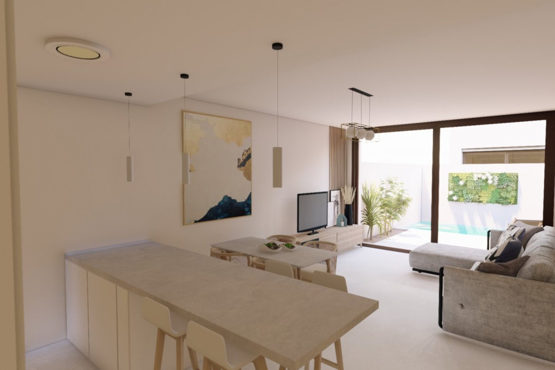 Nieuwbouw Woningen - Rijwoning -
San Javier - pueblo