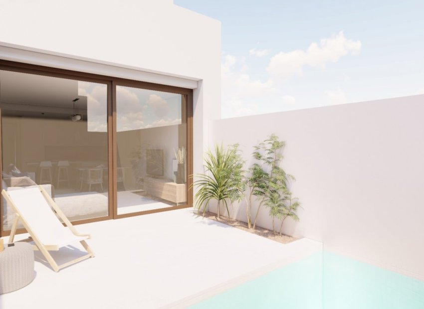 Nieuwbouw Woningen - Rijwoning -
San Javier - pueblo