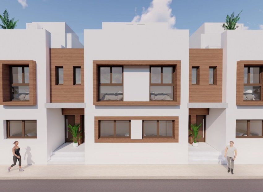 Nieuwbouw Woningen - Rijwoning -
San Javier - pueblo