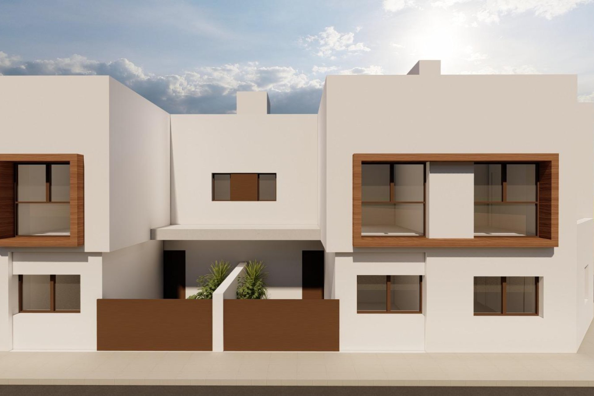 Nieuwbouw Woningen - Rijwoning -
San Javier - pueblo