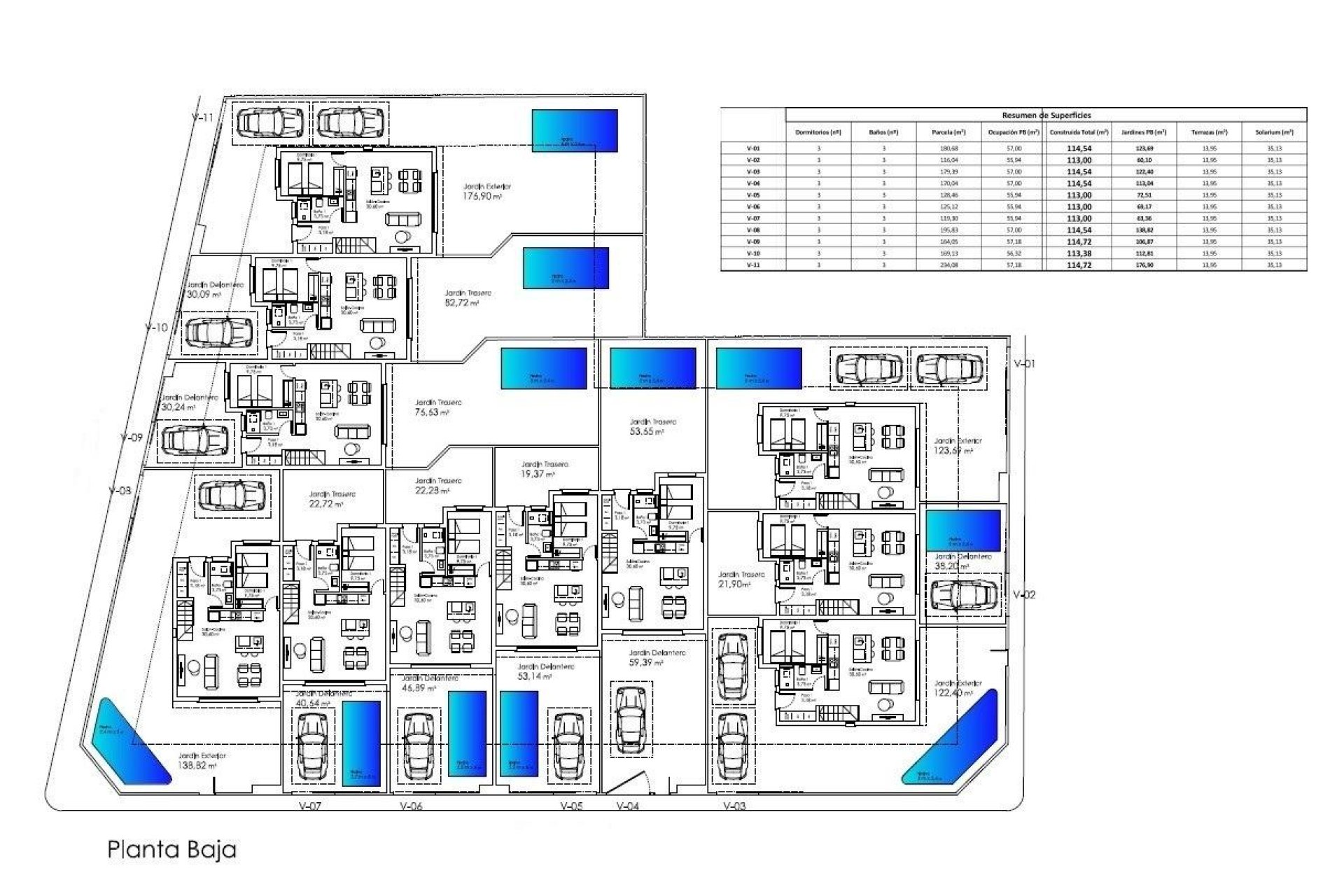 Nieuwbouw Woningen - Rijwoning -
San Javier - Santiago De La Ribera