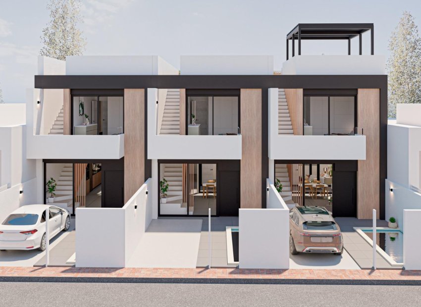 Nieuwbouw Woningen - Rijwoning -
San Pedro del Pinatar - Pueblo