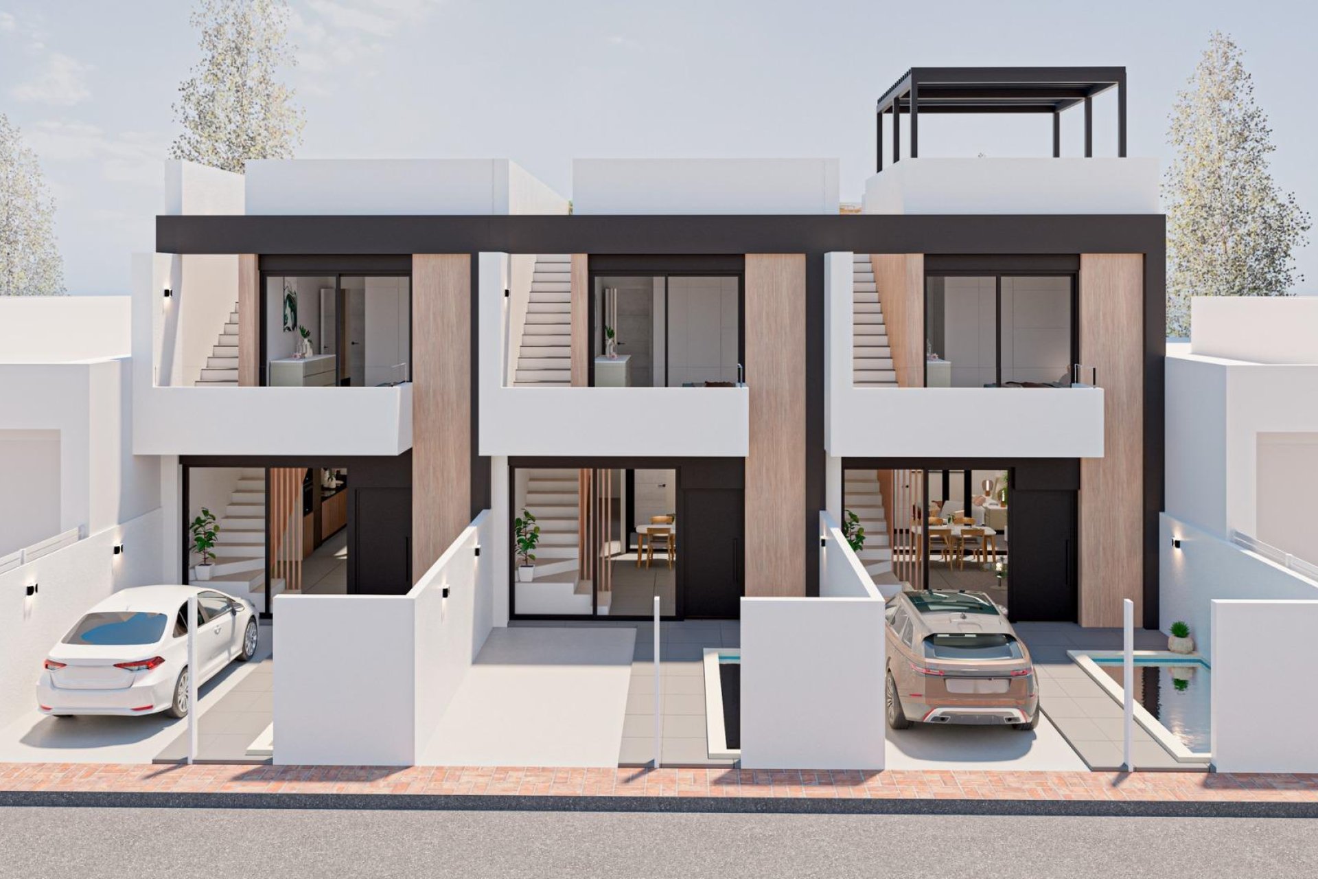 Nieuwbouw Woningen - Rijwoning -
San Pedro del Pinatar - Pueblo