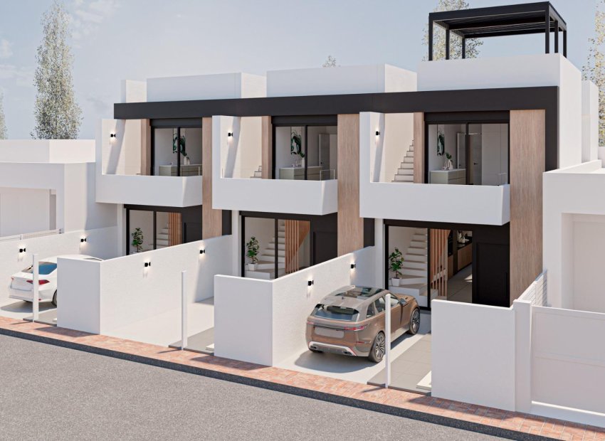 Nieuwbouw Woningen - Rijwoning -
San Pedro del Pinatar - Pueblo