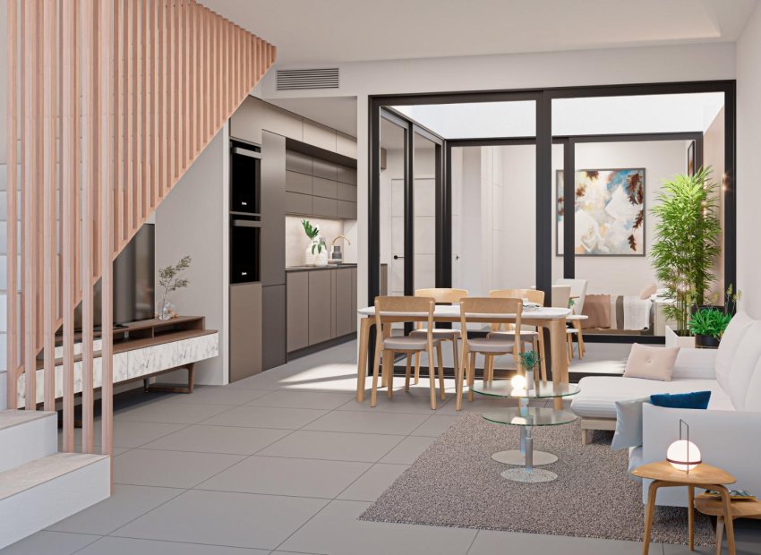 Nieuwbouw Woningen - Rijwoning -
San Pedro del Pinatar - Pueblo