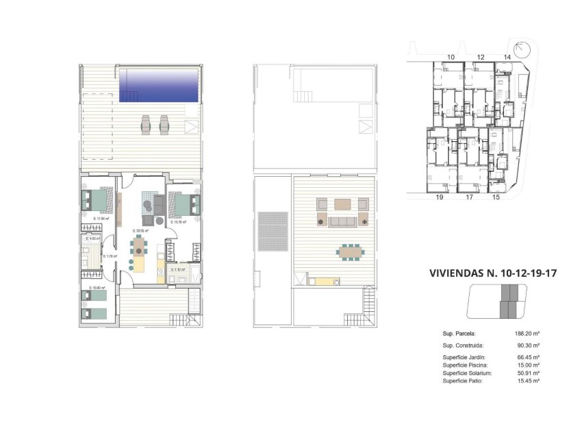 Nieuwbouw Woningen - Rijwoning -
Torre Pacheco - Roldán