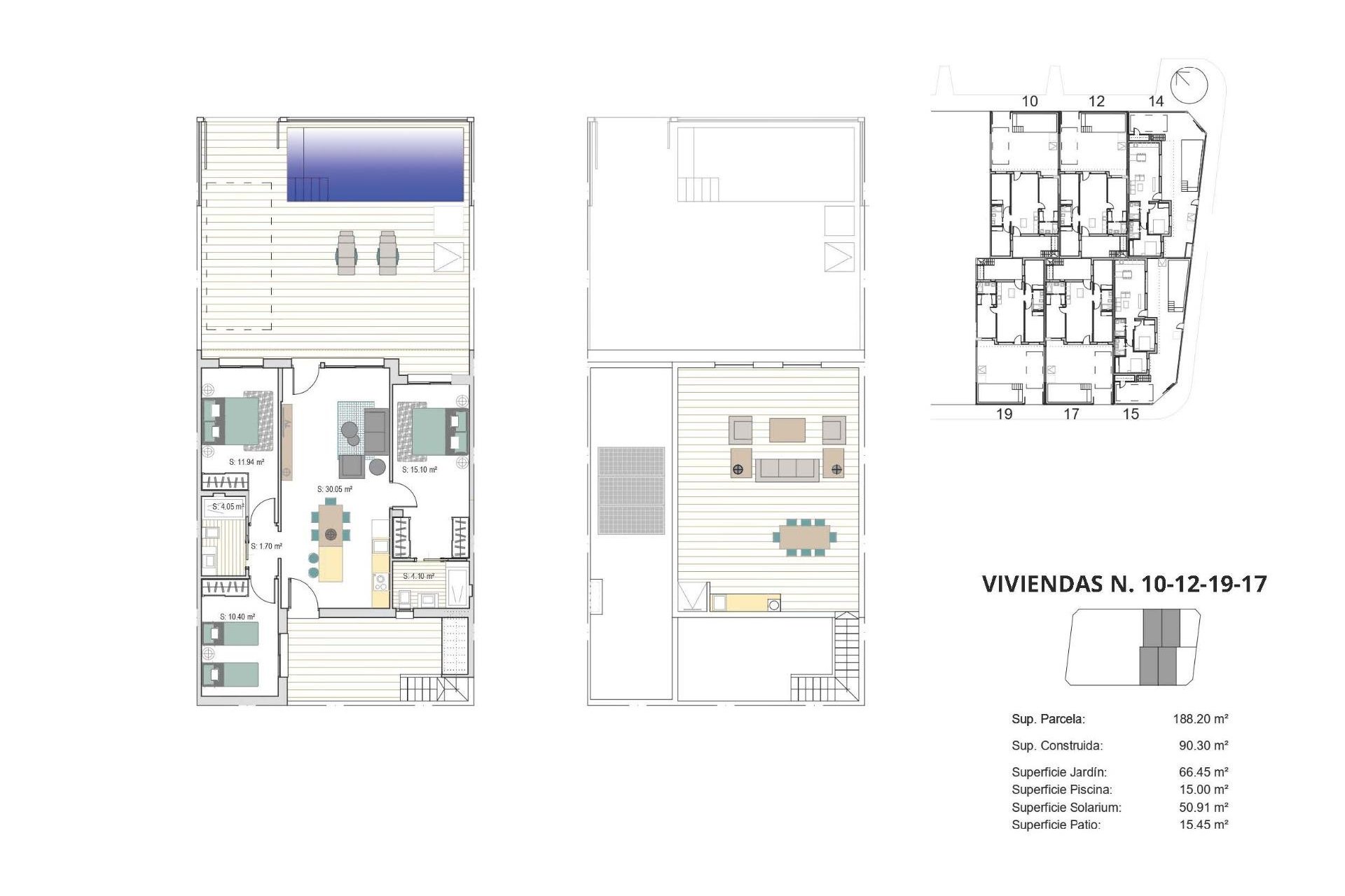 Nieuwbouw Woningen - Rijwoning -
Torre Pacheco - Roldán