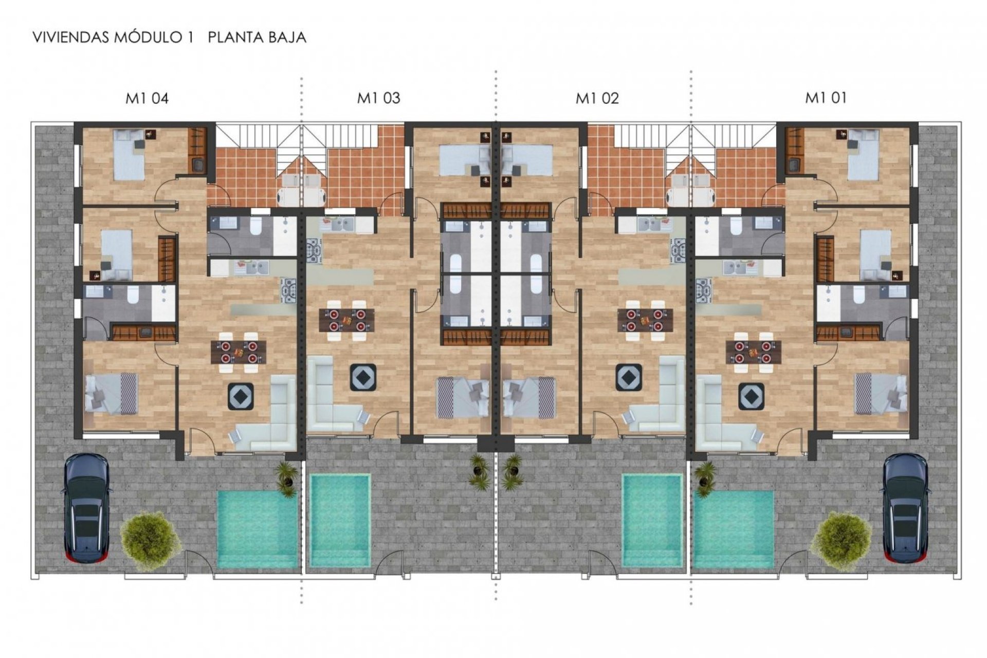 Nieuwbouw Woningen - Rijwoning -
Torre Pacheco