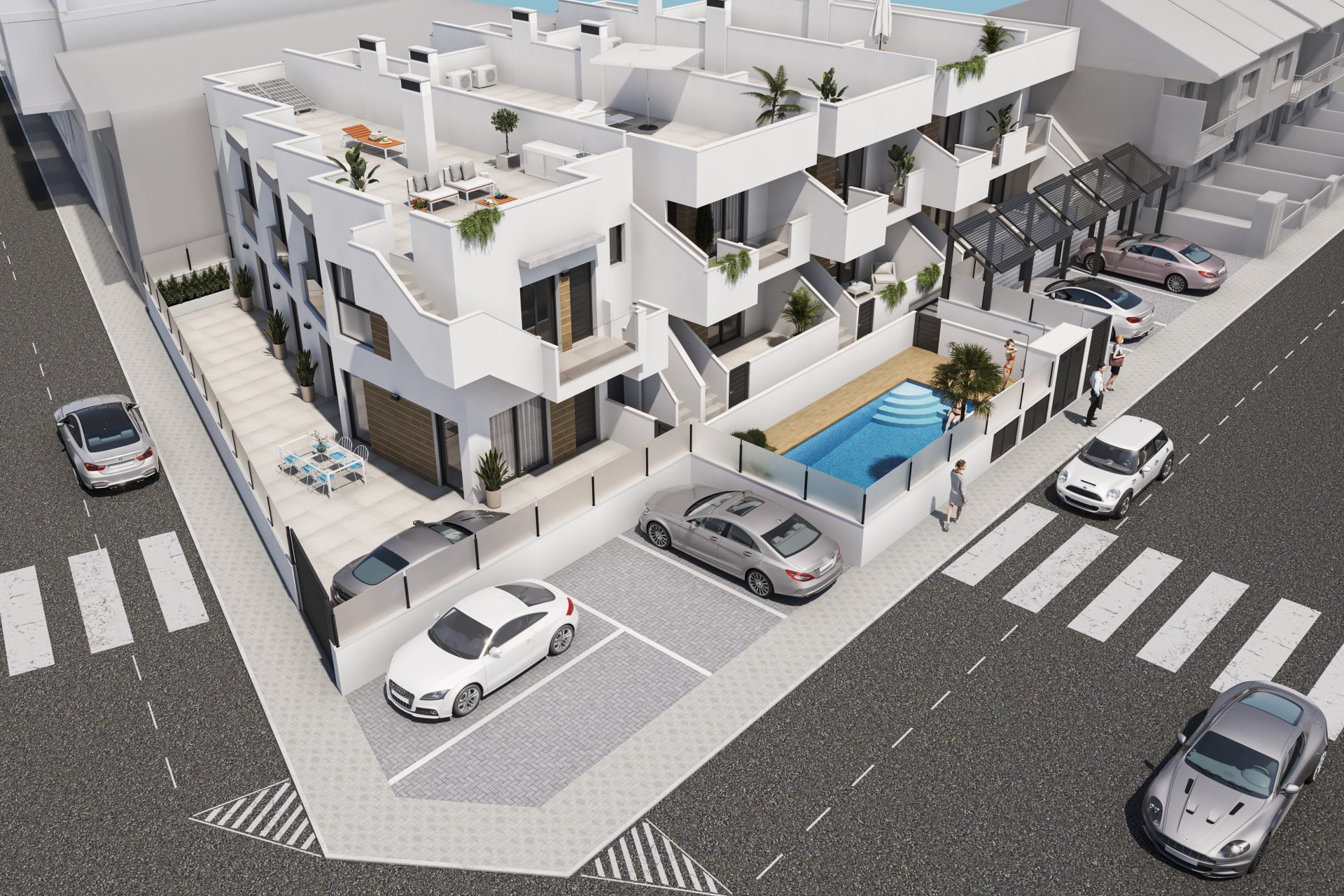 Nieuwbouw Woningen - terraced -
San Pedro del Pinatar - San Pedro Del Pinatar