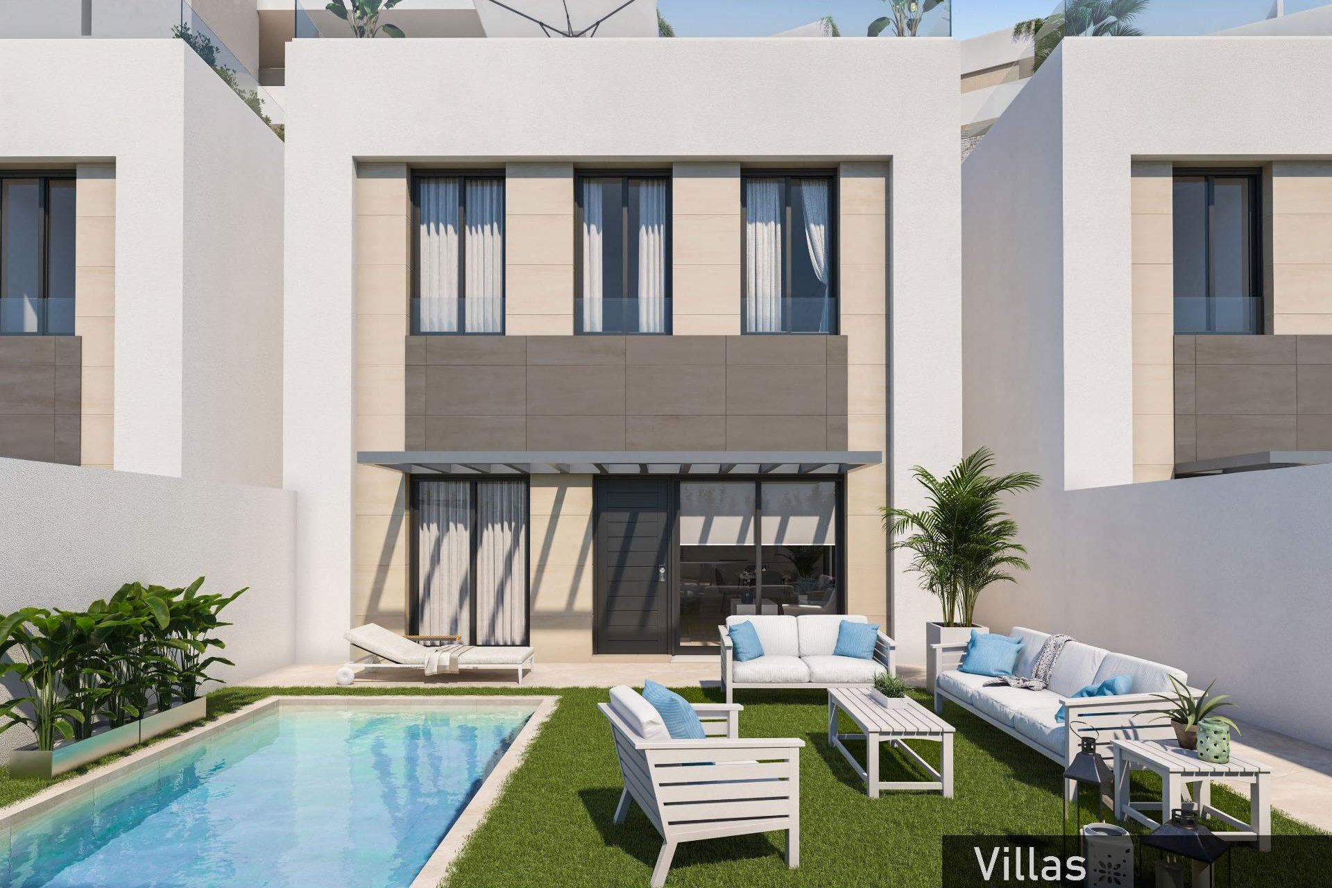 Nieuwbouw Woningen - Villa -
Aguilas - Playa del Hornillo