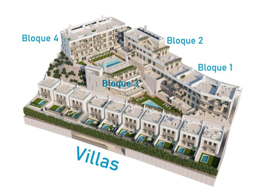 Nieuwbouw Woningen - Villa -
Aguilas - Playa del Hornillo