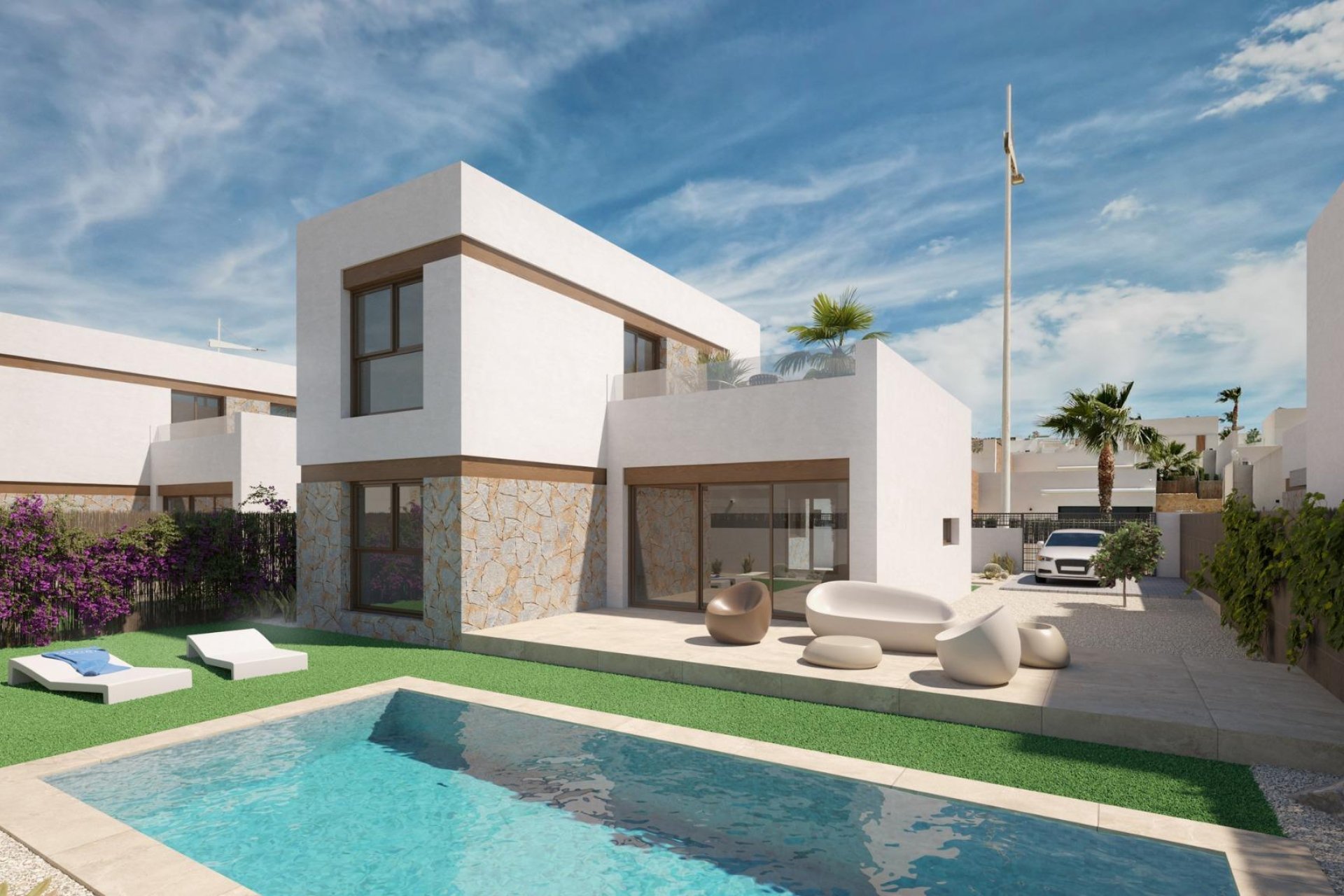 Nieuwbouw Woningen - Villa -
Algorfa - La Finca Golf