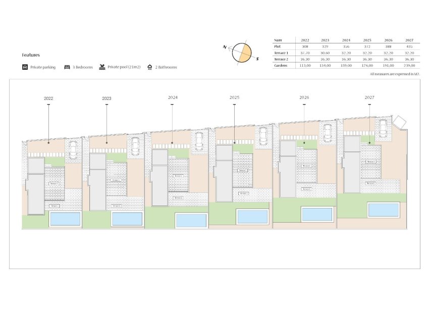 Nieuwbouw Woningen - Villa -
Algorfa - La Finca Golf