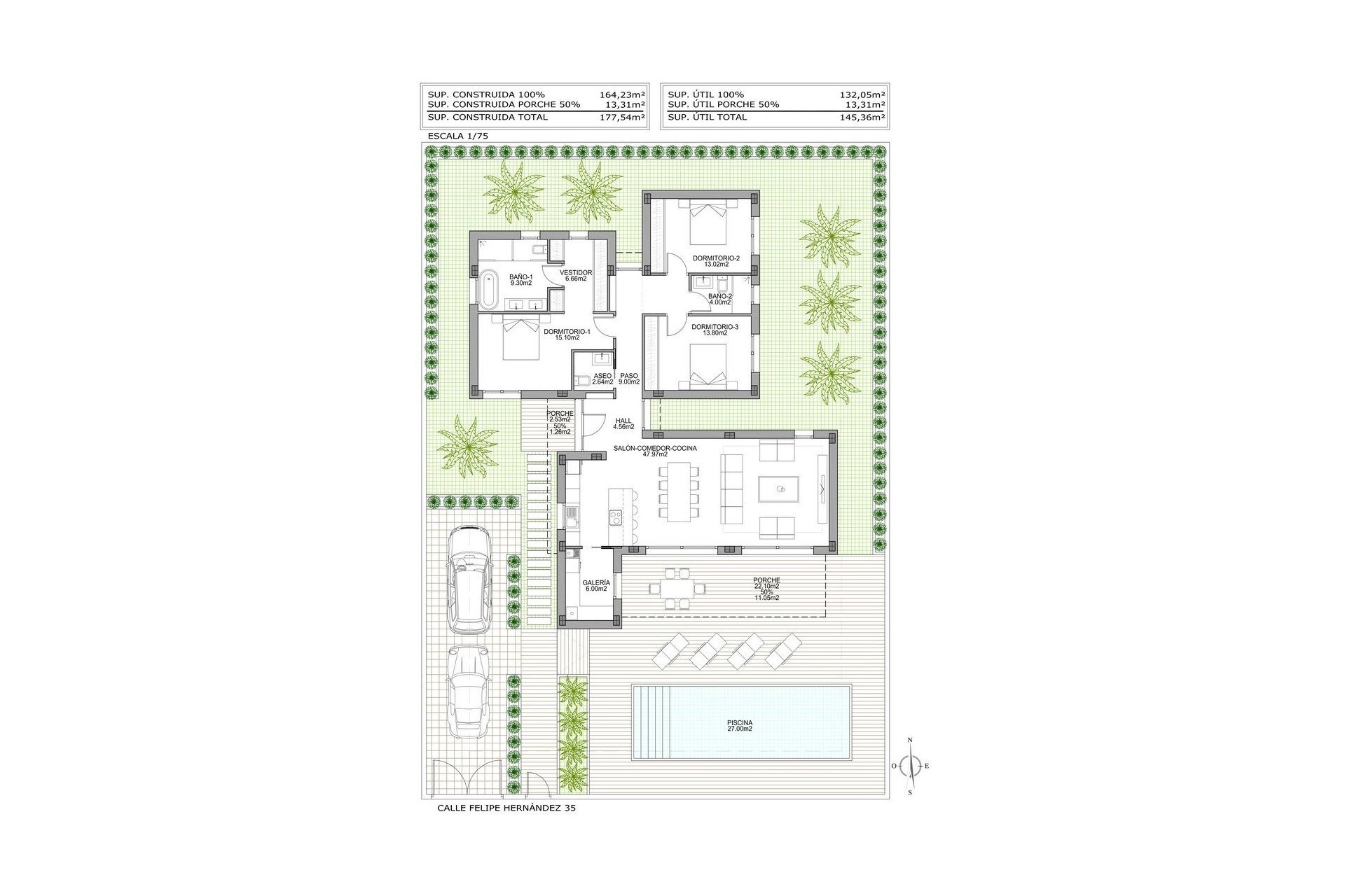 Nieuwbouw Woningen - Villa -
Benijofar - Polideportivo