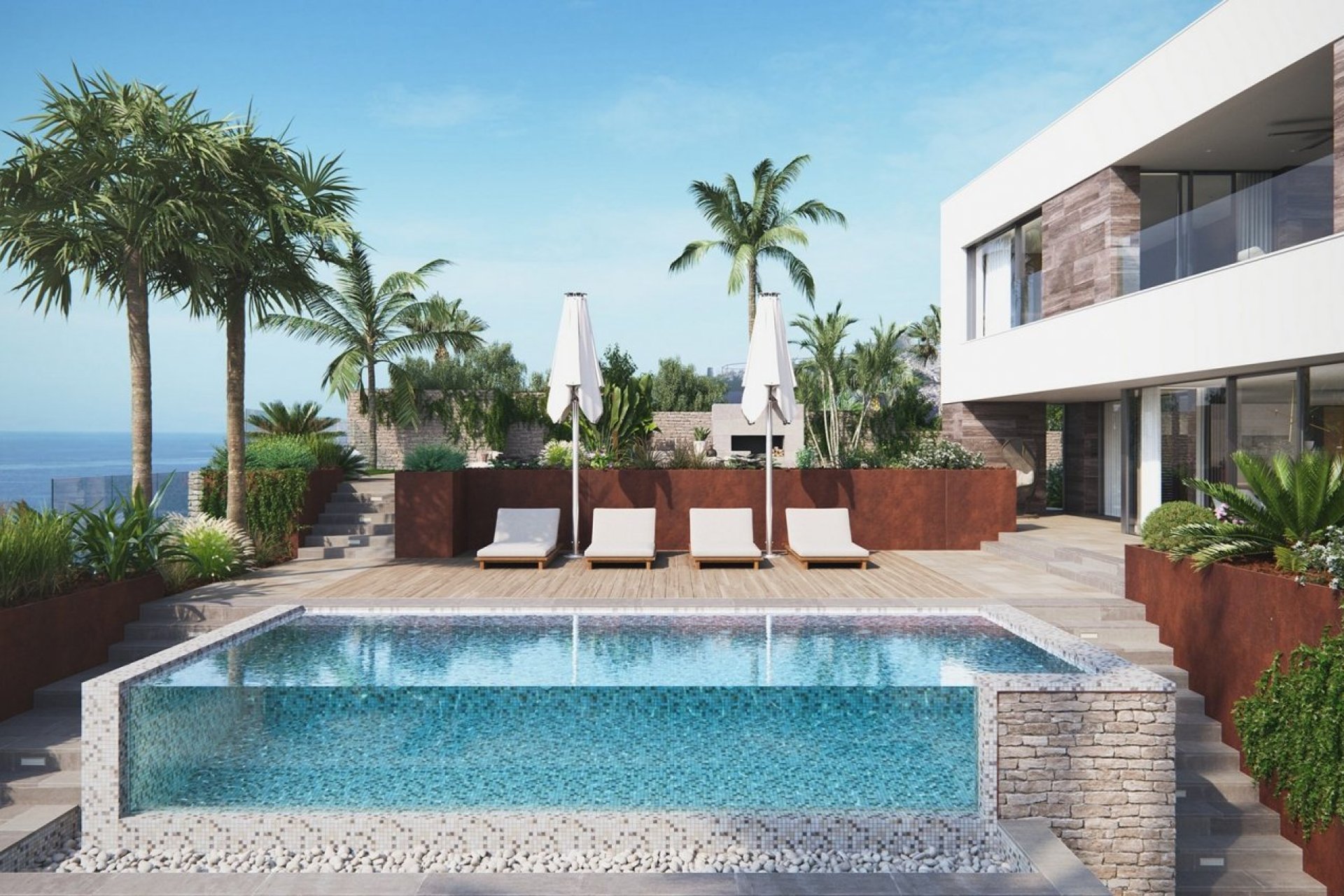 Nieuwbouw Woningen - Villa -
Cabo de Palos - Cala Medina