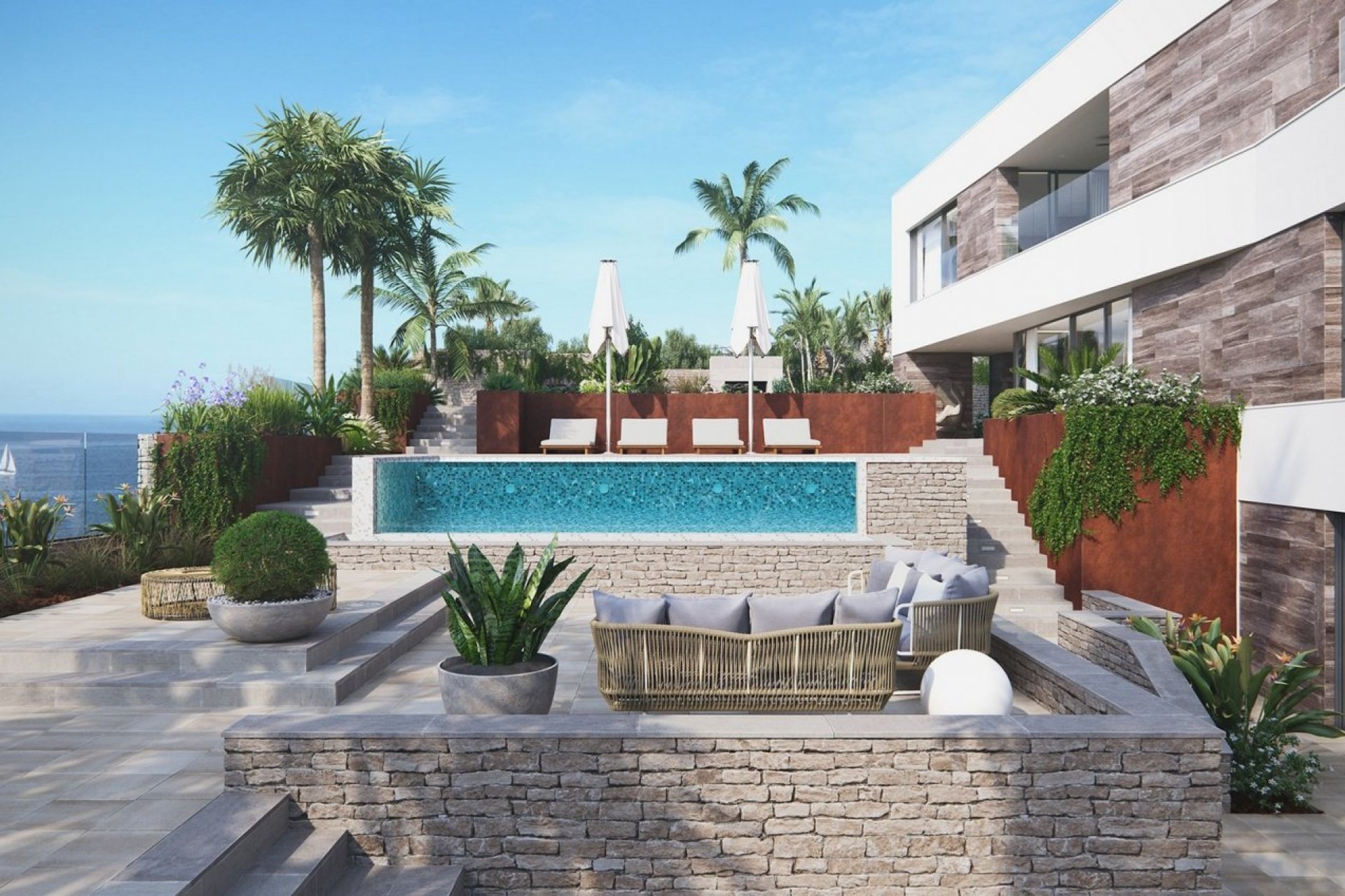 Nieuwbouw Woningen - Villa -
Cabo de Palos - Cala Medina