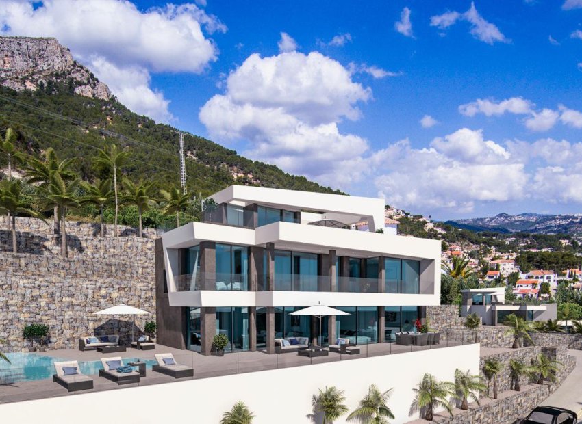 Nieuwbouw Woningen - Villa -
Calpe - Cucarres