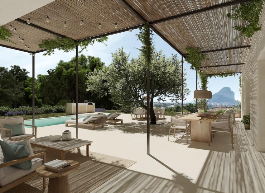 Nieuwbouw Woningen - Villa -
Calpe - Partida Garduix