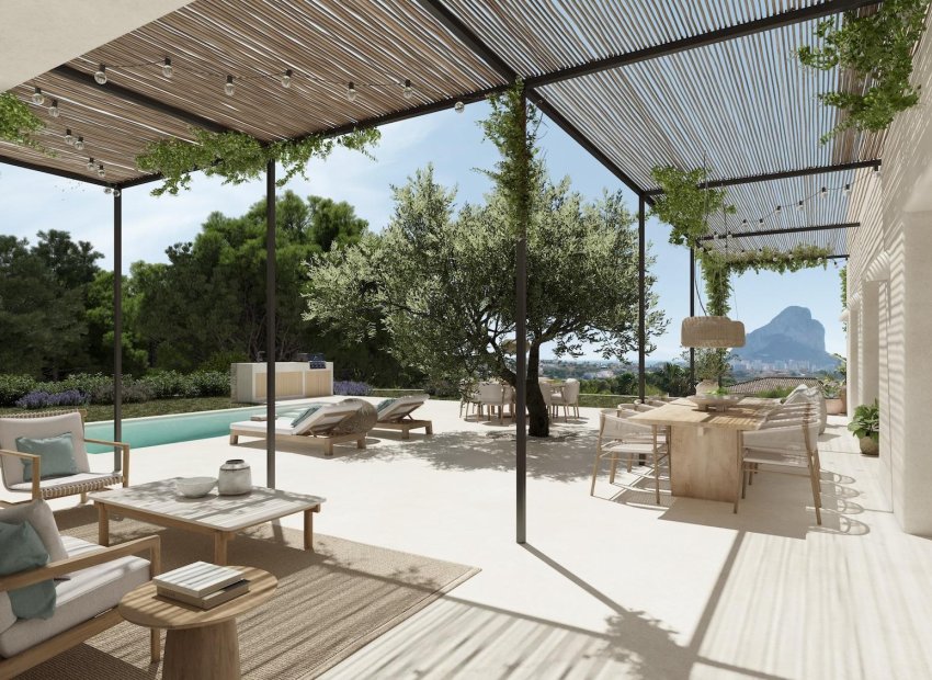 Nieuwbouw Woningen - Villa -
Calpe - Partida Garduix