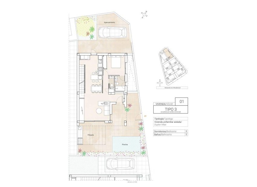 Nieuwbouw Woningen - Villa -
Hondón de las Nieves - Centro