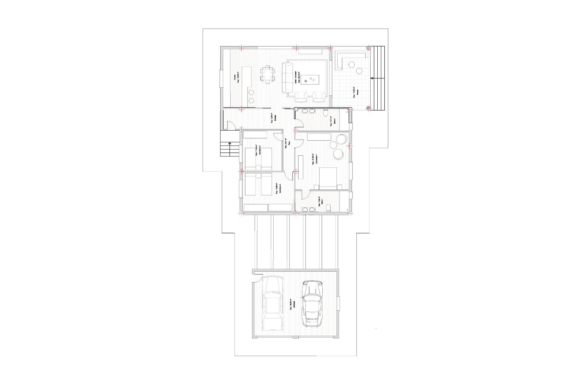 Nieuwbouw Woningen - Villa -
Hondón de las Nieves - La Canalosa