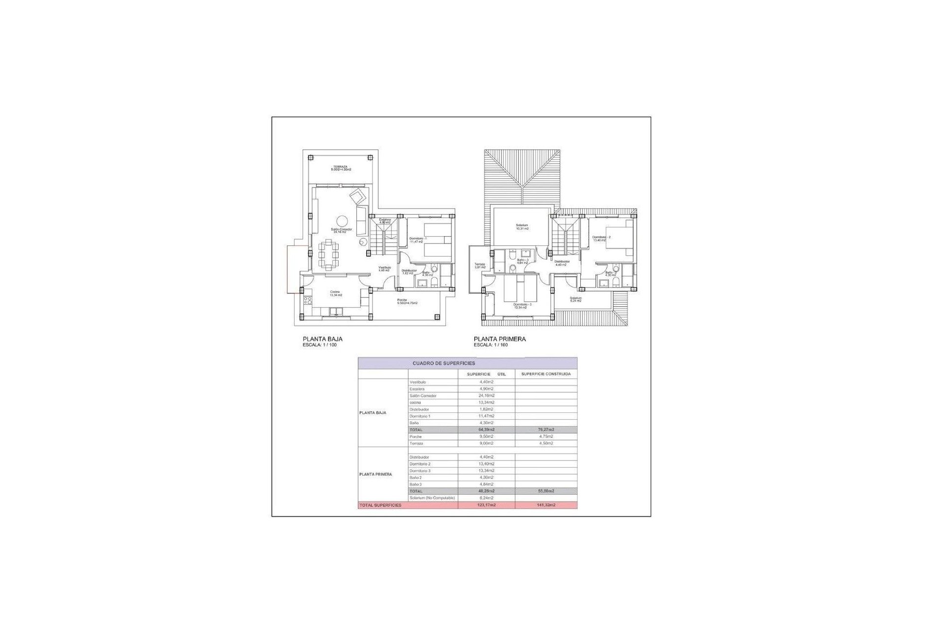 Nieuwbouw Woningen - Villa -
Lorca - Purias