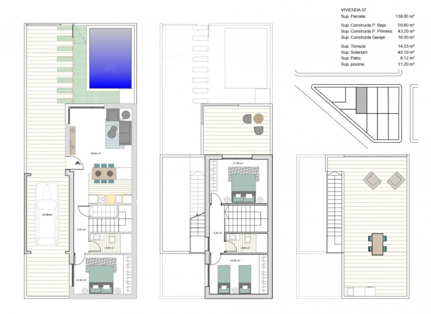 Nieuwbouw Woningen - Villa -
Los Alcazares - La Concha