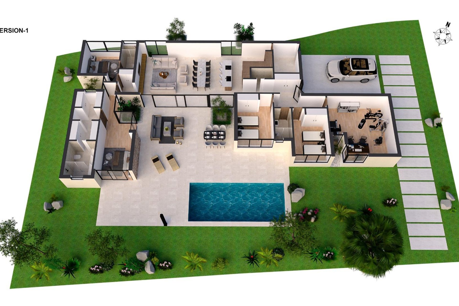 Nieuwbouw Woningen - Villa -
Murcia - Altaona Golf And Country Village