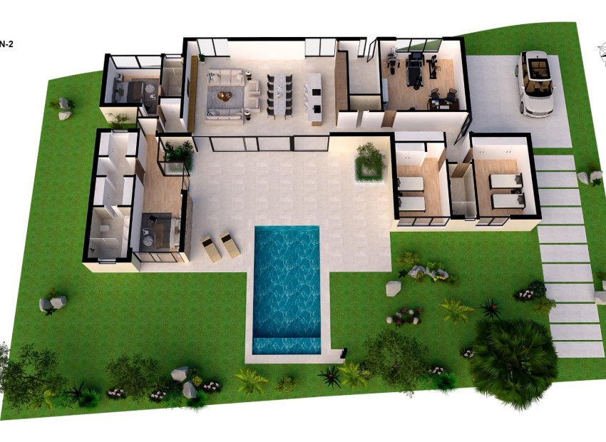 Nieuwbouw Woningen - Villa -
Murcia - Altaona Golf And Country Village