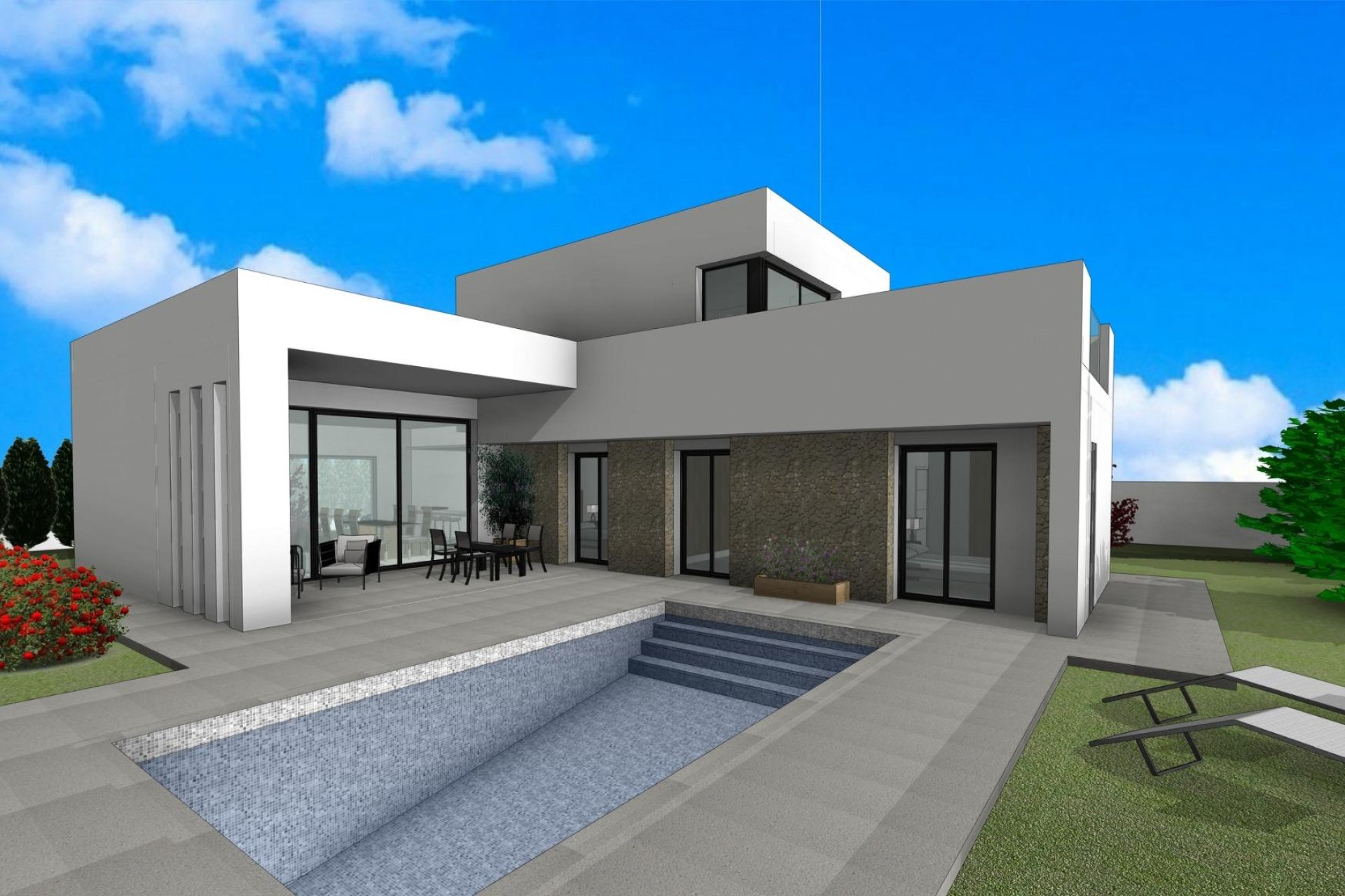 Nieuwbouw Woningen - Villa -
Pinoso - Lel