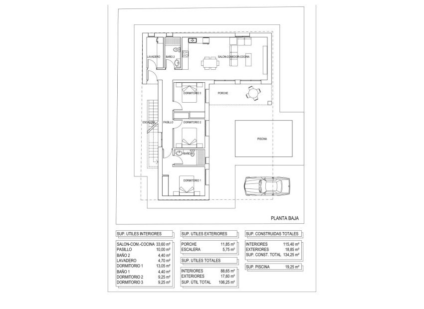 Nieuwbouw Woningen - Villa -
Pinoso - Lel