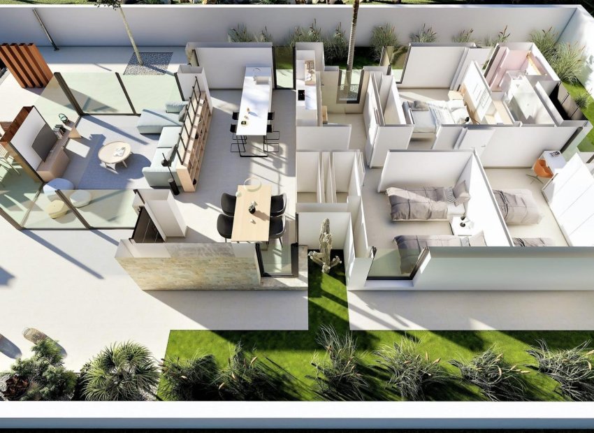 Nieuwbouw Woningen - Villa -
San Fulgencio - El Oasis