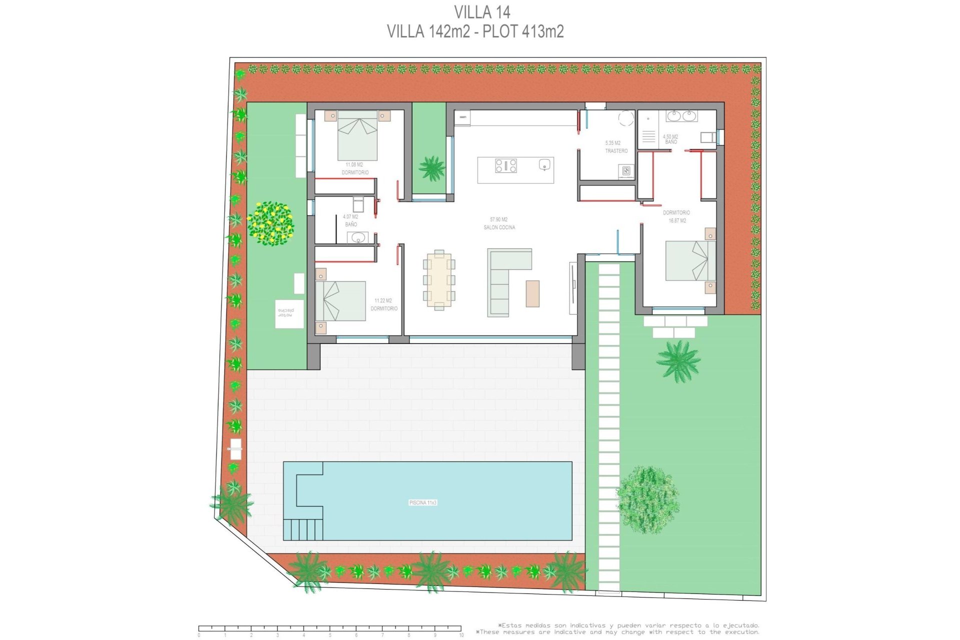 Nieuwbouw Woningen - Villa -
San Javier - Parque del doce