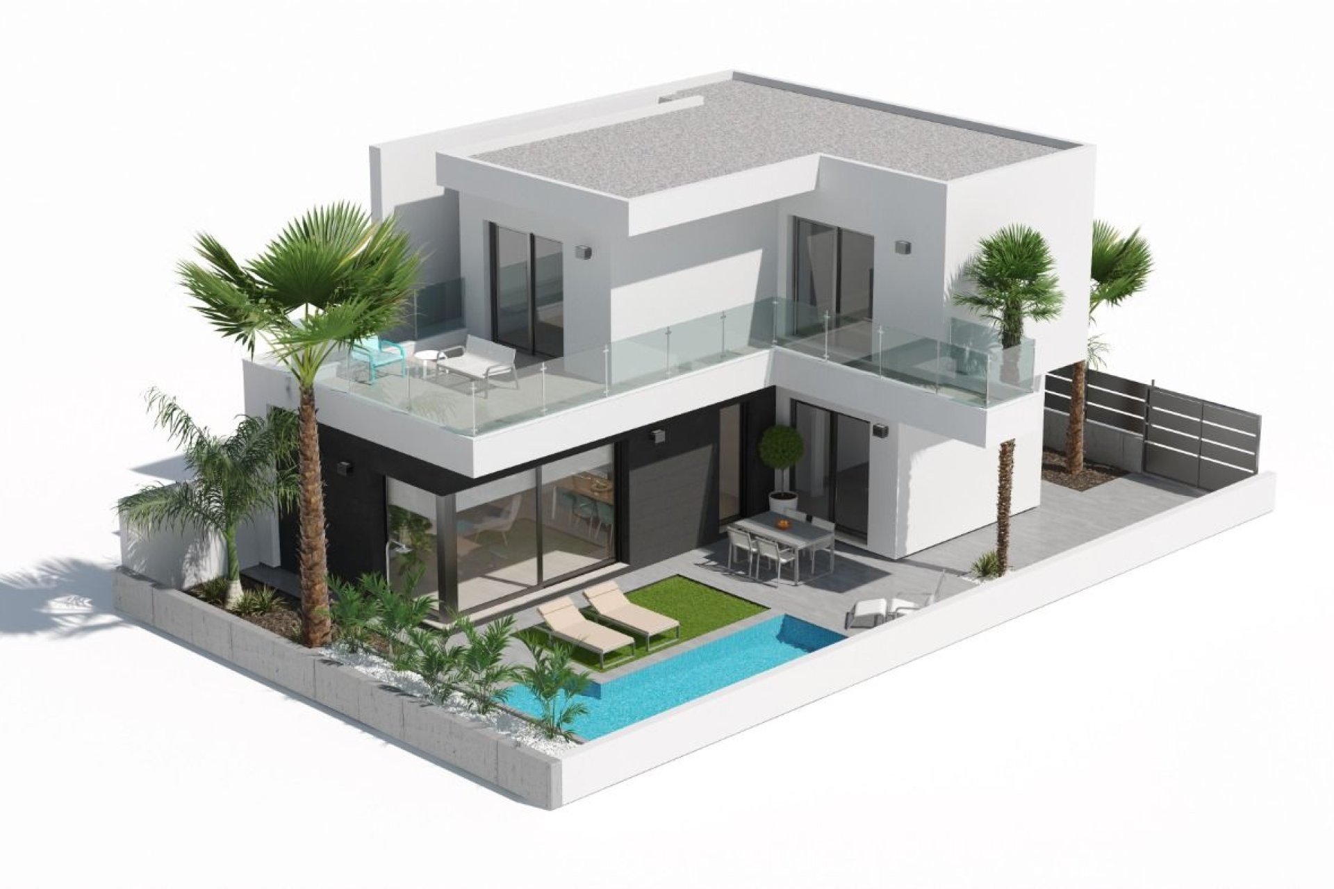 Nieuwbouw Woningen - Villa -
San Javier - Roda Golf