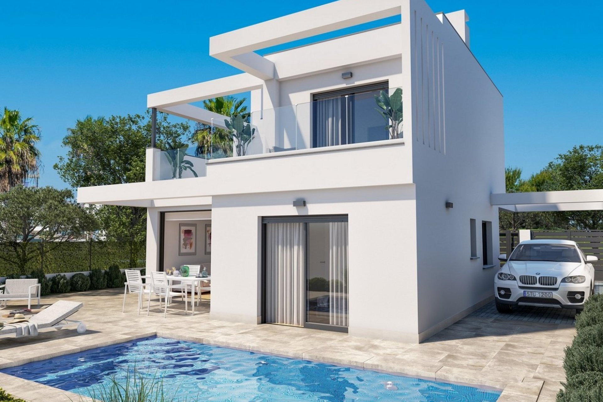 Nieuwbouw Woningen - Villa -
San Javier - Roda Golf