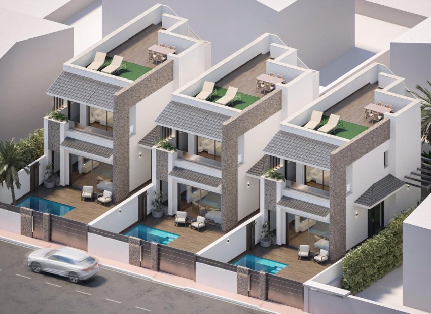 Nieuwbouw Woningen - Villa -
San Pedro del Pinatar - Pueblo