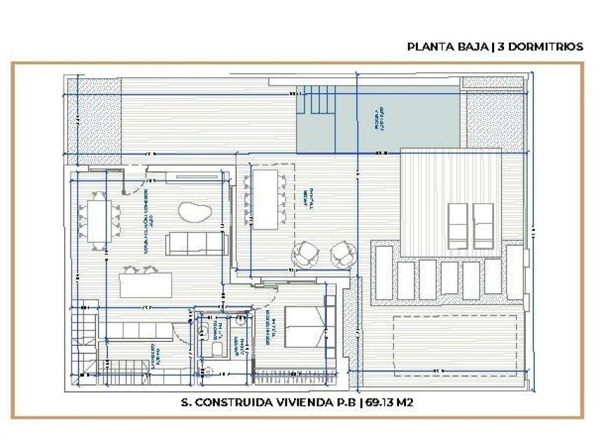 Nieuwbouw Woningen - Villa -
Torre Pacheco - Roldán