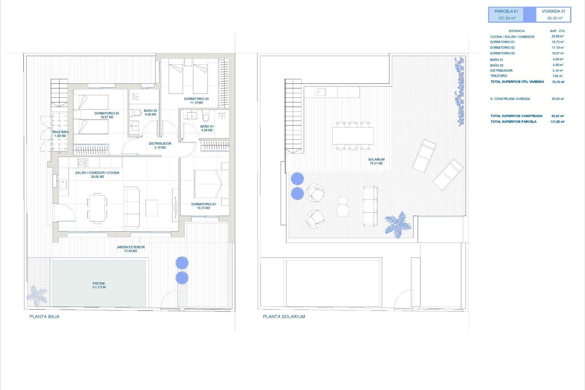 Nieuwbouw Woningen - Villa -
Torre Pacheco - Roldán