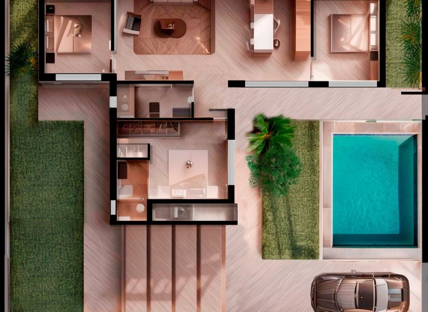 Nieuwbouw Woningen - Villa -
Torre Pacheco - Roldán