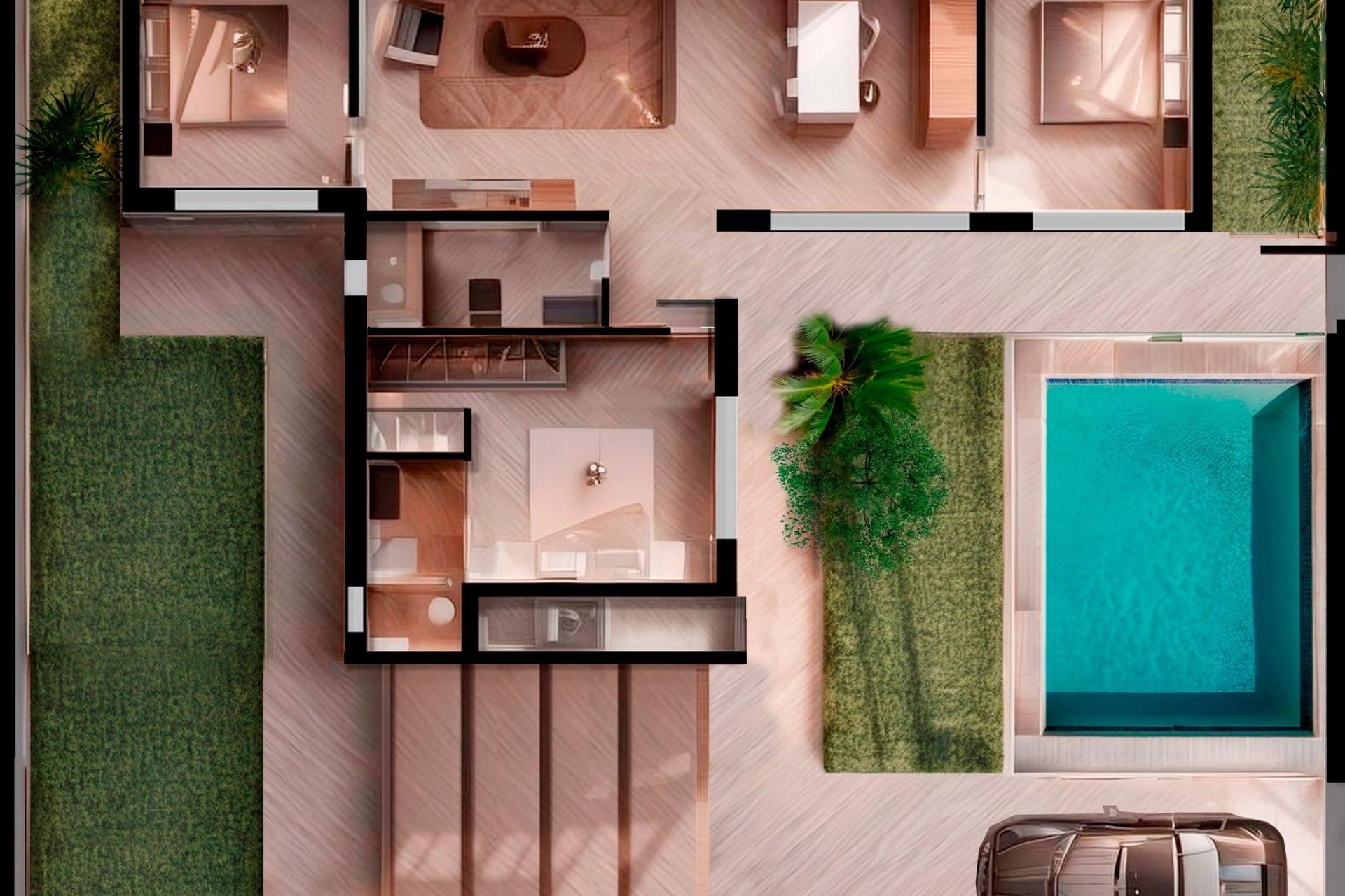 Nieuwbouw Woningen - Villa -
Torre Pacheco - Roldán