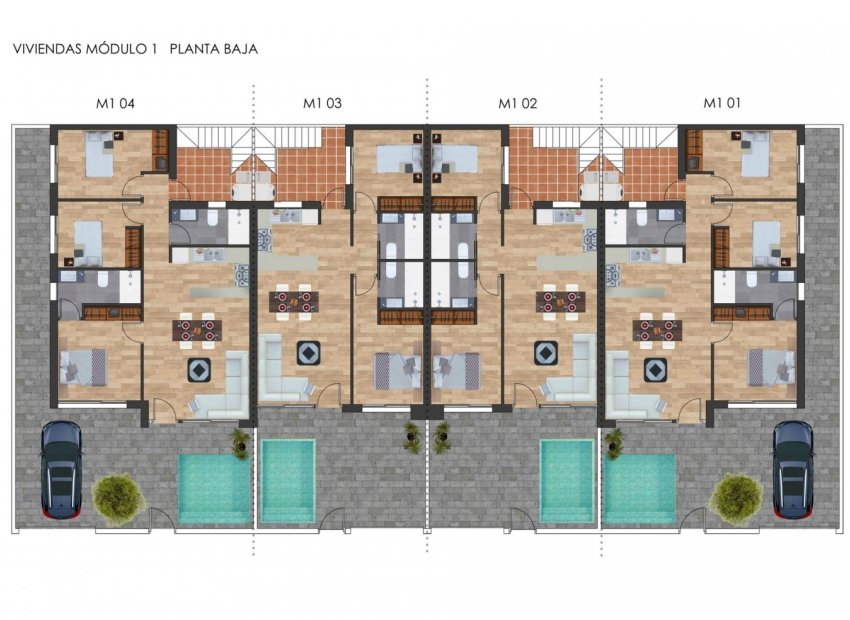 Nieuwbouw Woningen - Villa -
Torre Pacheco - Torrepacheco