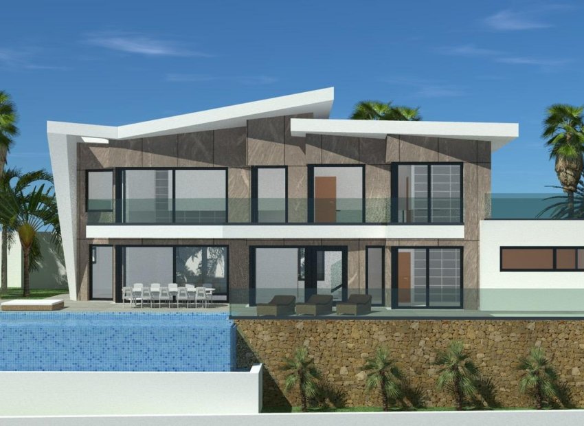 Nieuwbouw Woningen - Vrijstaande woning / Villa -
Calpe - Maryvilla