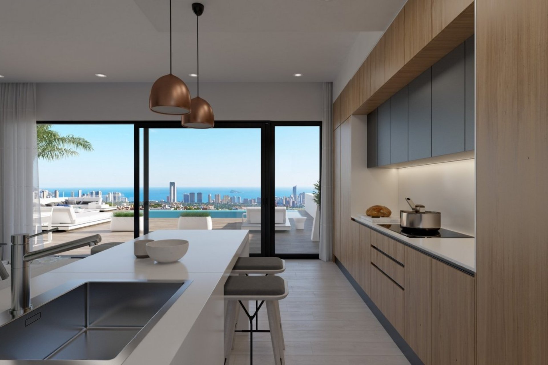 Nieuwbouw Woningen - Vrijstaande woning / Villa -
Finestrat - Campana Garden