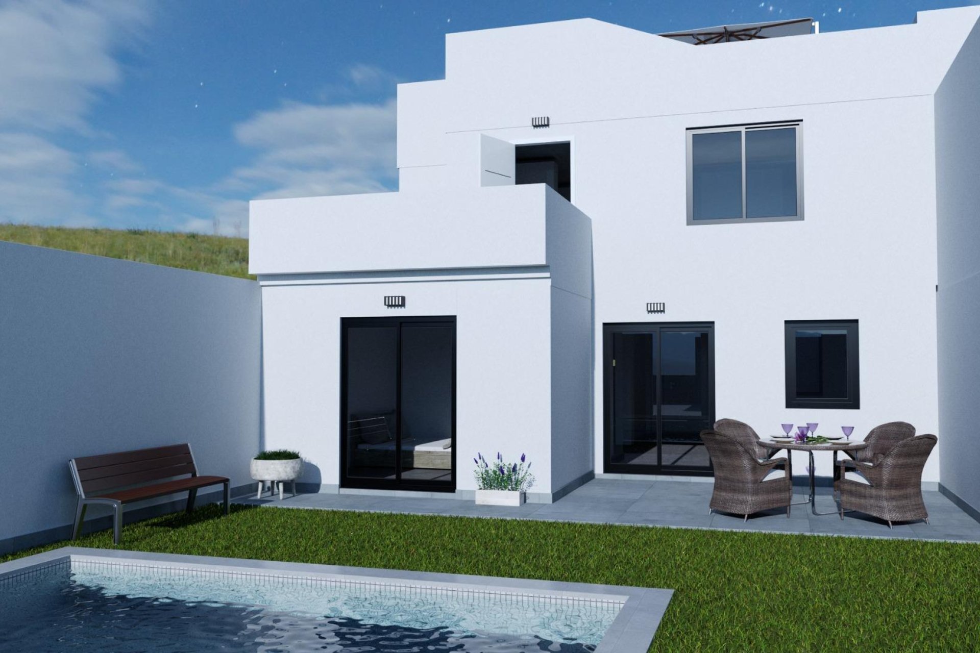 Nieuwbouw Woningen - Vrijstaande woning / Villa -
Los Belones - pueblo
