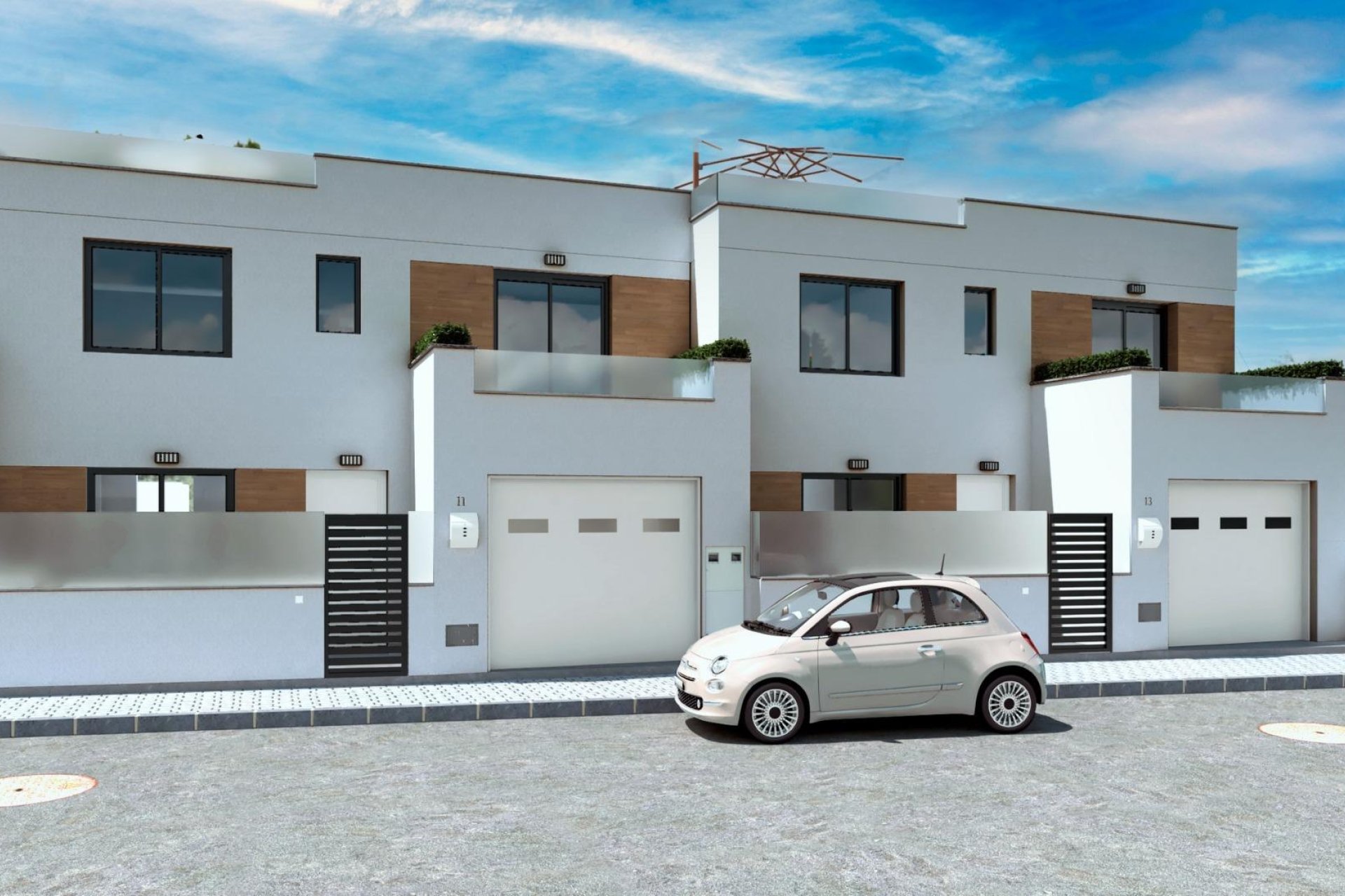 Nieuwbouw Woningen - Vrijstaande woning / Villa -
Los Belones - pueblo