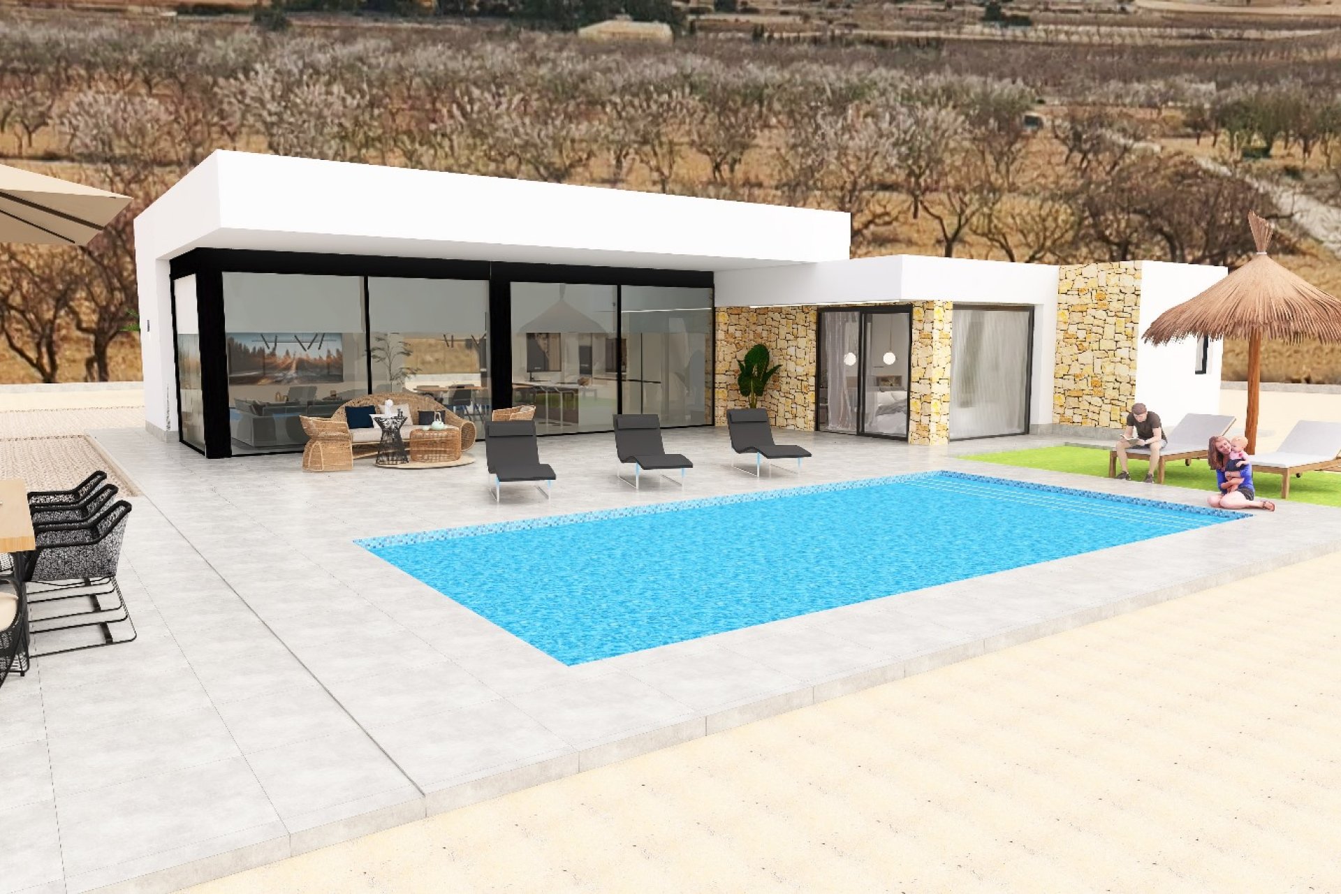 Nieuwbouw Woningen - Vrijstaande woning / Villa -
Pinoso