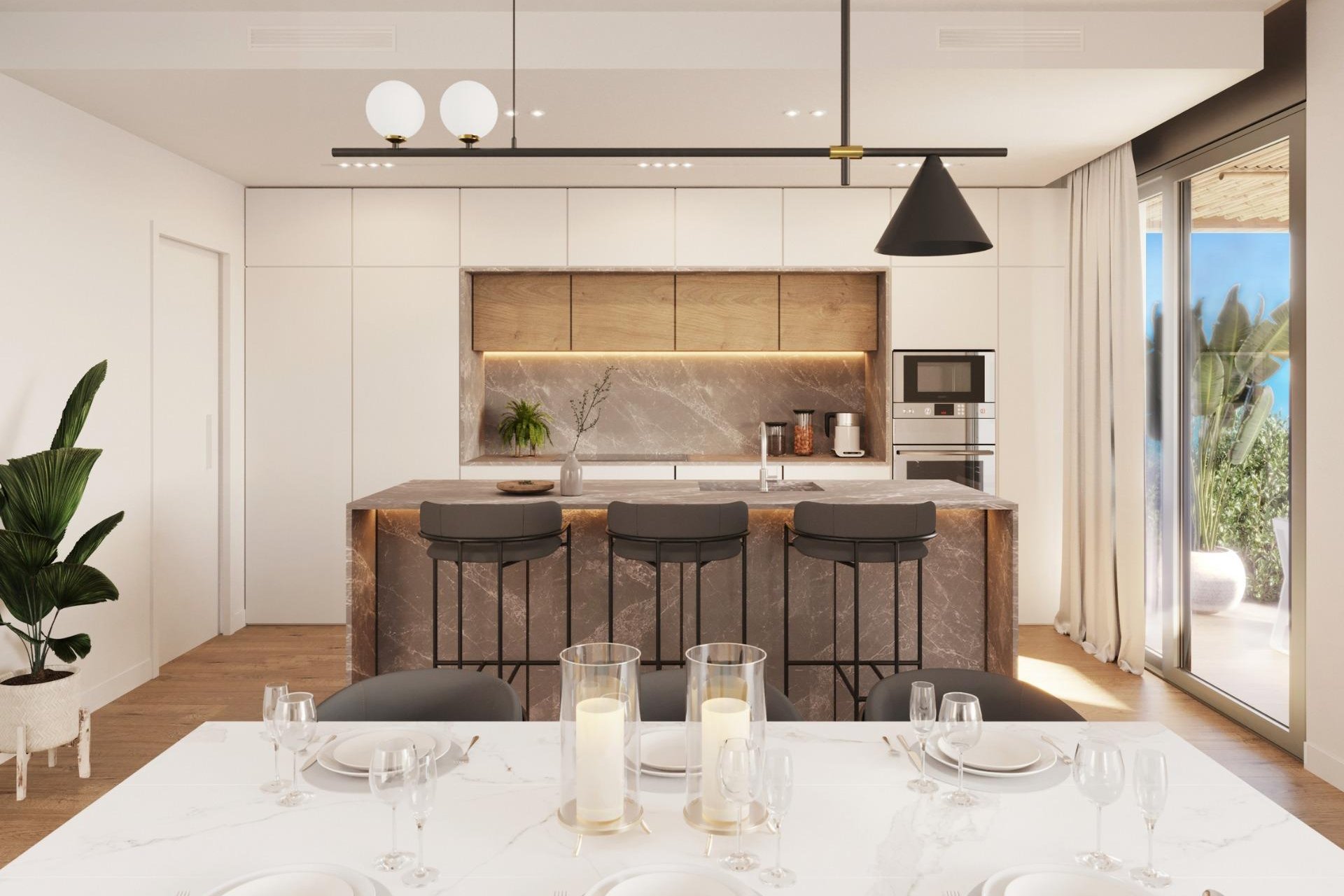 Nieuwbouw Woningen - Vrijstaande woning / Villa -
Polop - PAU 1